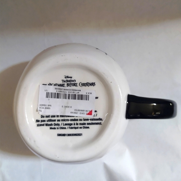 Disney Parks Nightmare Before Christmas Jack Skellington NBC Figural Mug NWT - Picture 6 of 6